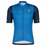 MAGLIA M/CORTE SCOTT RC TEAM 10 BLU/ORANGE