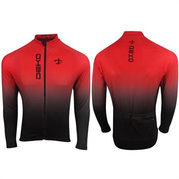 MAGLIA INVERNALE LIBERTY NERO/ROSSO