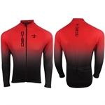 MAGLIA INVERNALE LIBERTY NERO/ROSSO