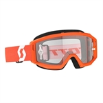 MASCHERA SCOTT PRIMAL CLEAR UNISEX ADULTO ORANGE