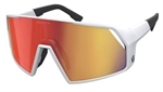 OCCHIALI DA SOLE SCOTT PRO SHIELD BIANCO MATT/RED CROME