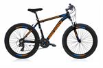 CICLO MTB 24 UOMO ALLOY 21V V-BRAKE NERO ARANCIO