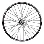 RUOTA POSTERIORE 27,5 MTB DISK 6F CASSETTA 8>10V NERA/BIANCA