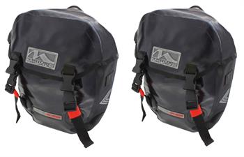 BORSE 25LT (2 pz) 100% IMPERMEABILI AL PORTAPACCHI 30x10x30