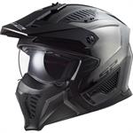 CASCO LS2 OF606 MOD.DRIFTER JEANS TITANIUM ECE22.06