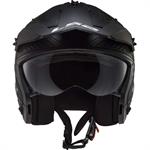 CASCO LS2 OF606 MOD.DRIFTER NERO OPACO ECE22.06
