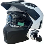 CASCO MPH MOD.HARRIER BIANCO OMOL.ECE 22.06