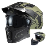 CASCO MPH MOD.HARRIER GREEN MATT OMOLO.ECE 22.06