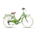 CICLO CITYBIKE 26 DONNA DOSSO 26.1 6V VERDE MIS. 46-M