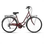 CICLO CITYBIKE 28 DONNA DOSSO 28.3 7V ROSSO MIS. 46-M