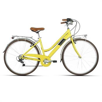 CICLO CITYBIKE 28 DONNA CORSO 28.3 7V GIALLO MIS. 46-M