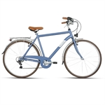 CICLO CITYBIKE 28 UOMO CORSO 28.4 7V AZZURRO MIS. 54-L