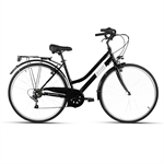 CICLO CITYBIKE 28 DONNA DOSSO 28.1 7V NERO MIS. 46-M