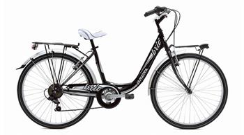 CICLO 26 DONNA BRIO LOVE 6V MONOTUBO NERO GRIGIO