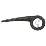CARTER CICLO PLASTICA L.550mm H180mm 38-40 DENTI NERO