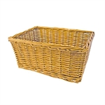 CESTINO RETTANGOLARE VIMINI NATURALE S/GANCI 43x33x19cm