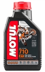 OLIO MOTUL 710 2T 1L 100% SINT. PREMIX ROAD/OFFROAD