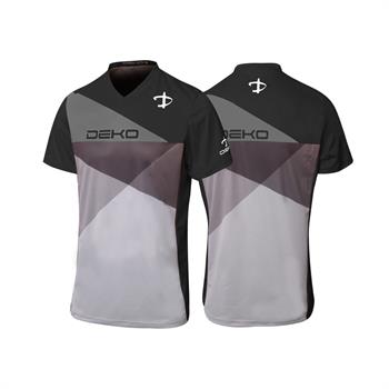 MAGLIA M/CORTA MTB GRIGIO/NERO