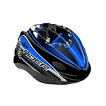 CASCO CICLO JUNIOR GP-RIDER BLU TG. 52-56cm 12 FORI