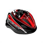 CASCO CICLO JUNIOR GP-RIDER ROSSO TG. 52-56cm 12 FORI