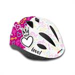 CASCO CICLO JUNIOR LOVE FUXIA TG. 52-56cm 12 FORI