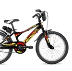 CICLO 20 BIMBO SPIDER 6V NERO/GIALLO