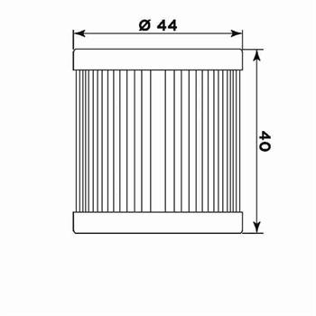 FILTRO OLIO MEIWA S3003-HIFLO HF 131 SUZUKI BURGMAN 125>400