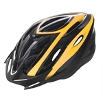 CASCO ADULTO OUT-MOULD TAGLIA L (58-61) NERO/GIALLO