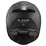 CASCO LS2 FF808 MOD.STREAM 2 INTEGRALE NERO OPACO