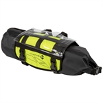 BORSA IMPERMEABILE GIALLA REFLEX AL MANUBRIO 10 LT. 23x59cm