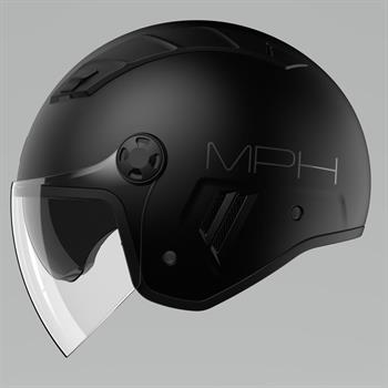 CASCO MPH MOD.AIRE NERO OPACO ECE22.06