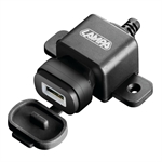 CARICATORE USB 12/24V FISSAGGIO A VITI O BIADESIVO