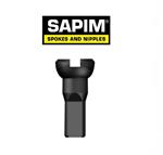 NIPPLES SAPIM POLYAX IN OTTONE NERO 14x2mm (10 pz)