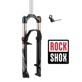 FORCELLA 26 ROCKSHOX 30 SILVER 9mm 100mm DISK-VBRAKE POPLOC