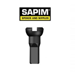 NIPPLES SAPIM POLYAX IN OTTONE NERO 12x2mm (10 Pz)