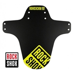PARAFANGO ROCK SHOX ANTERIORE FENDER MTB NERO GIALLO FLUO