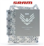 CATENA SRAM MTB 12V PC GX-T TYPE FLATTOP 126 MAGLIE