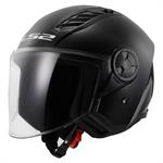 CASCO LS2 OF616 MOD.AIRFLOW2 NERO LUCIDO ECE22.06