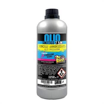 OLIO FORCELLE SINTETICO 7,5W DR. BIKE 1 LT