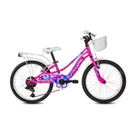 CICLO DONNA 20 CITYGIRL 6V FUXIA