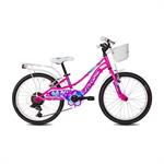 CICLO DONNA 20 CITYGIRL 6V FUXIA