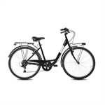 CICLO CITYBIKE 26 DONNA VICOLO 26.2 6V BLACK MIS.43