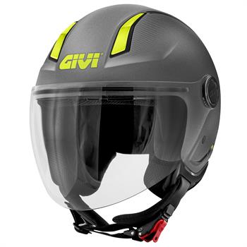 CASCO GIVI 11.7 GRIGIO OPACO-GIALLO ECE22.06