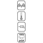 CICLOCOMPUTER ECHOWELL U10W WIRELESS 10 FUNZIONI