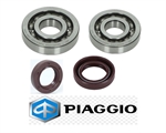 KIT REVISIONE ALBERO MOTORE PIAGGIO 50 2T *ORIGINALE