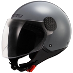 CASCO LS2 OF558 MOD.SPHERE 2 LUX NARDO GREY LUCIDO ECE22.06