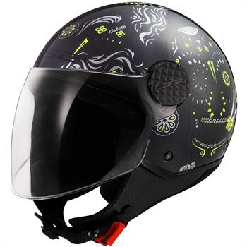 CASCO LS2 OF558 MOD.SPHERE 2 MAXCA BLACK H-V ECE22.06