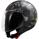 CASCO LS2 OF558 MOD.SPHERE 2 MAXCA BLACK H-V ECE22.06