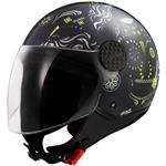 CASCO LS2 OF558 MOD.SPHERE 2 MAXCA BLACK H-V ECE22.06