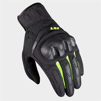 GUANTI LS2 MOD.KUBRA ESTIVI NERO-GIALLO
